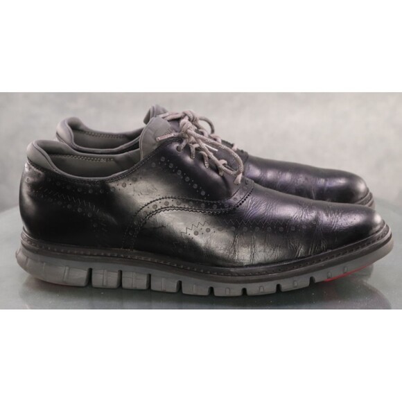 Cole Haan Zero Grand Men\'s Wingtip Oxfords Dress Shoes Size 12 Leather C35255 main image 8